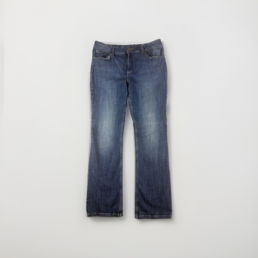 Wrangler boot cut blue denim jeans pants, no Tag, women's 14